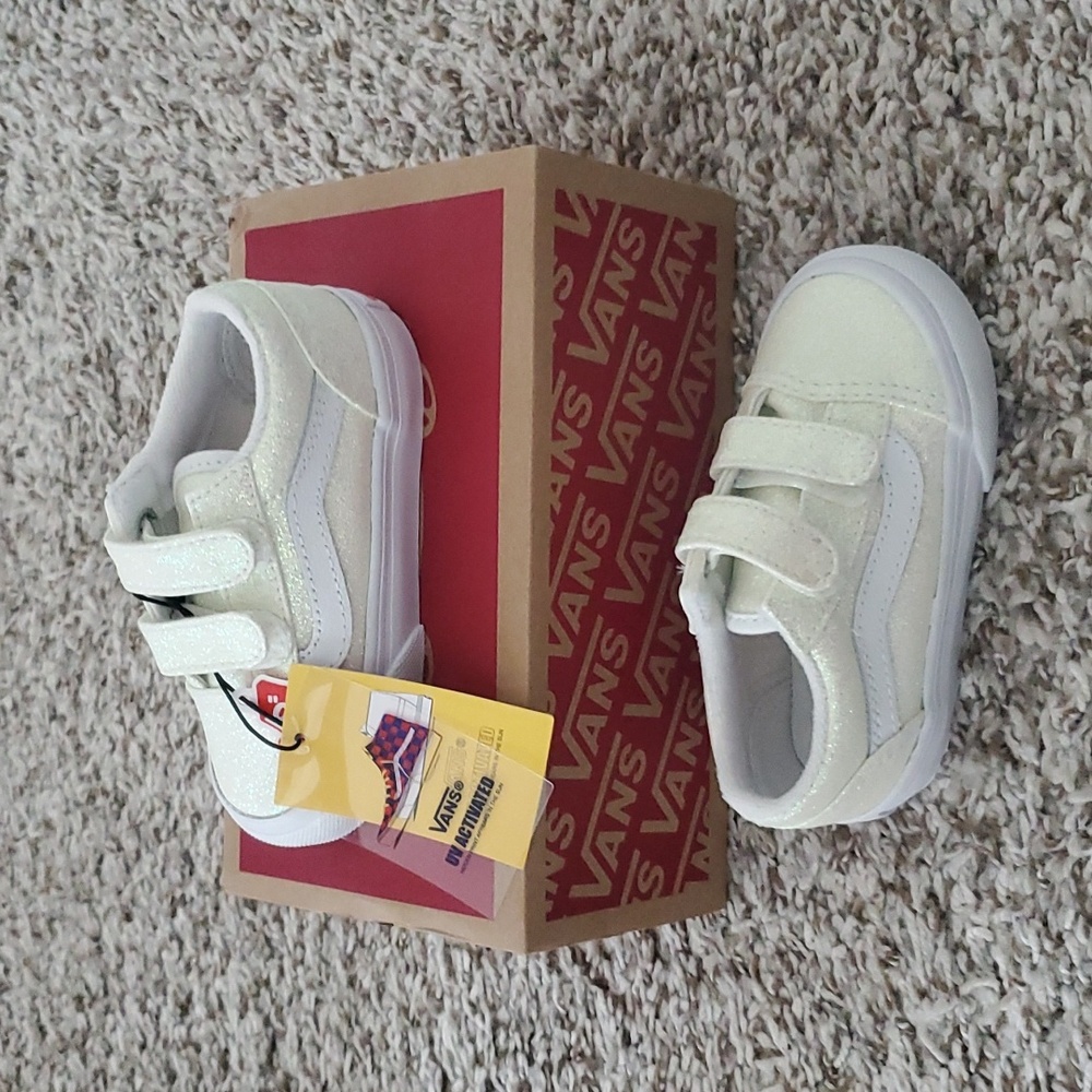 Vans Toddler UV Glitter Old Skool V